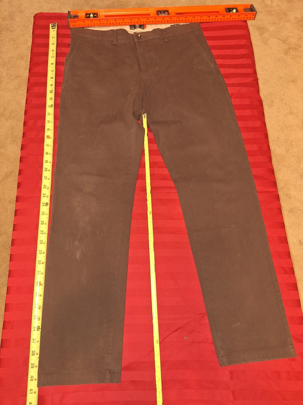 Dockers Men's Dark Brown Chinos - Straight Leg